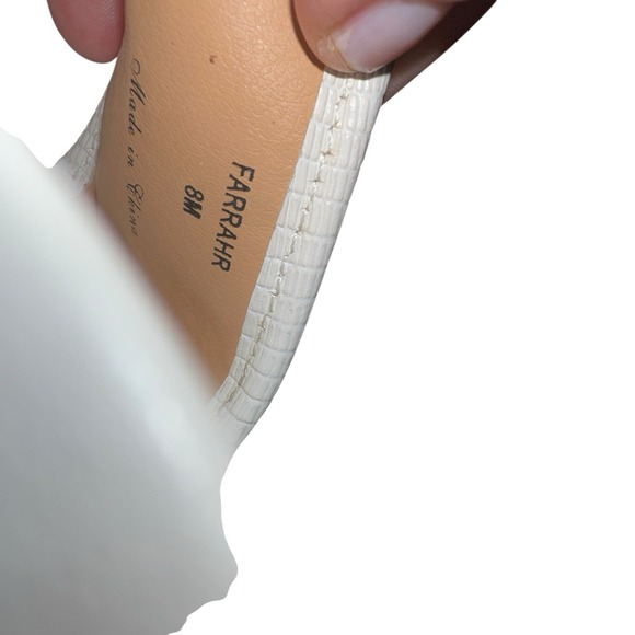 Donald J Pliner Women's Sz. 8 Farrah‎ Platform Sandal In Platino - Picture 3 of 7